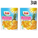 ドール フルーツパウチ ミックスフルーツ 180g×3袋 果物 パウチ Dole 果実 果汁100% 製菓 デザート