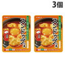 ハチ食品 スンドゥブの素 マイルドタイプ 300g×3個 手軽 簡単 料理の素 ピリ辛 HACHI 豆腐 マイルド
