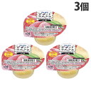 ゼリー 白桃 ブルボン デザートマルシェ 140g×3個