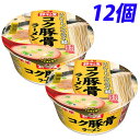 明星 評判屋 コク豚骨ラーメン 76g×12個