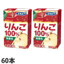 エルビー りんご100％ 125ml×60本 『送料無料（一部地域除く）』