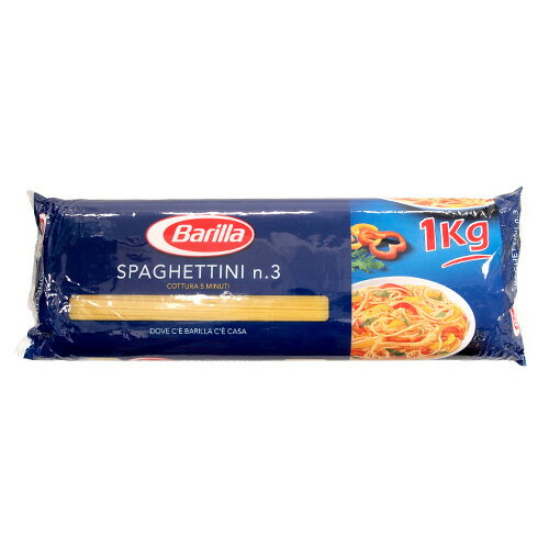 バリラ No.3(1.4mm) スパゲッティーニ 1kg(1000g) Barilla パスタ