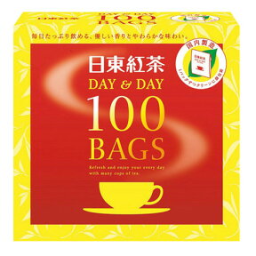 日東紅茶 紅茶ティーバッグデイ&amp;デイ 100バック ティーバッグ アフタヌーン ブレンド 紅茶 ソフトドリンク ジュース 飲料 ホットティー アイスティー