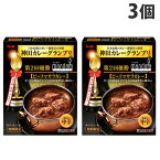 S＆B 神田カレーグランプリ マンダラ ビーフマサラカレー お店の中辛 180g×3個