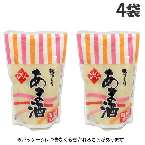 備前味噌 無添加あま酒 300g×4袋 甘