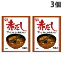永谷園 インスタントみそ汁 赤だしみそ汁 4袋入り×3個