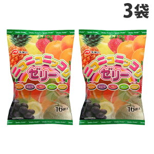 七尾製菓 ニコニコニッコリゼリー 16個入×3袋
