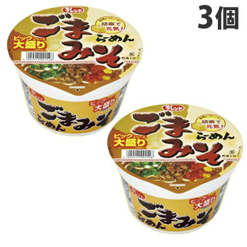 大黒食品 マイフレンドBIG ごまみそラーメン 105g×3個