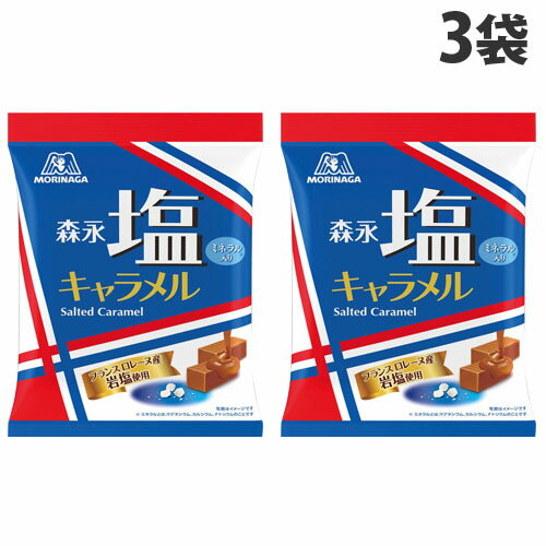 森永製菓 塩キャラメル袋 83g×3袋 お