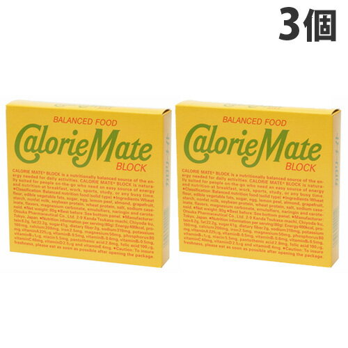 大塚製薬 カロリーメイト ブロック フルーツ味 81g×3個