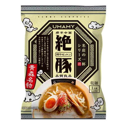よろずやマルシェ ノリットジャポン UMAMY 名店の一杯 『青森県』 麺やゼットン 120g