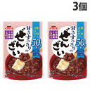 イチビキ 糖質カロリー50%オフ ぜんざい 150g×3個 お菓子 和菓子 カロリーオフ 糖質オフ