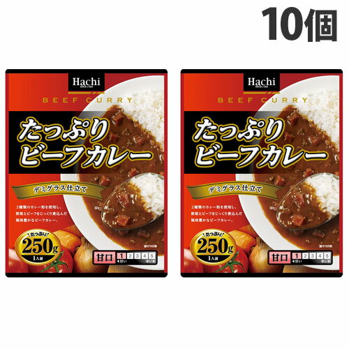 ハチ食品 たっぷりビーフカレー 甘