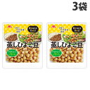 イチビキ Beans Deli 蒸しひよこ豆 75g×3袋 惣菜 オカズ ご飯 料理 トッピング 食物繊維 手軽