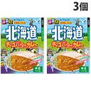 ハチ食品 るるぶ ハチ食品コラボカレーシリーズ 北海道 チーズバターカレー 中辛 180g 3個 食品 カレー レトルトカレー 手軽 るるぶ コラボカレー