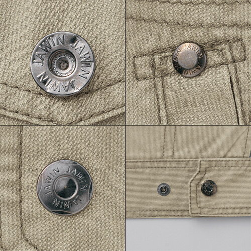 Jawin綿100％ジャンパー（秋冬用）LL チャコールグレー 51000 作業服 作業着 ユニホーム つなぎ 自重堂 作業 服 【代引不可】【送料無料（一部地域除く）】 2