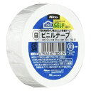 ニトムズ ビニルテープNo.21 19mm×10m 白 梱包テープ 梱包資材 生活雑貨 雑貨 文房具 梱包 作業用品 粘着テープ ビニールテープ