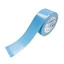 リンレイテープ カラー布粘着テープ 50mm×25m スカイブルー 1巻 #384