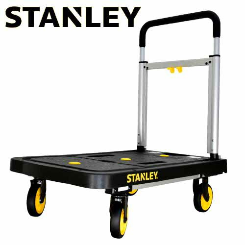 スタンレー プラットフォームトラック 前輪駆動 耐荷重120kg SXWTD-PC517 台車 STANLEY『日時指定不可』『代引不可』『送料無料（一部地域除く）』