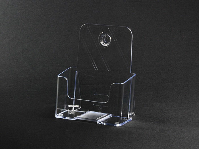 卓上カタログ入れ 1段A5 クリア カタログケース A5 1段 縦置き 壁掛け 店舗備品 ショップカウンター 整理 陳列 展示会 卓上 カタログホルダー パンフ...