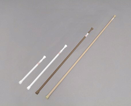 アイリスオーヤマ　伸縮棒超スリム　RSV-70　木目ミディアムブラウン　1セット(10点)　【返品・キャン..