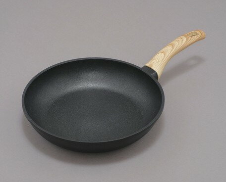 乐天商城 - アイリスオーヤマ　【IH・ガス対応】スキレットコートパン　28cm　SKL-28IH　ブラック　【返品・キャンセル不可】　520909