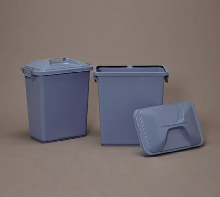 アイリスオーヤマ 【フタなし】角型ペール PK-30 ブルー 【返品・キャンセル不可】 251844