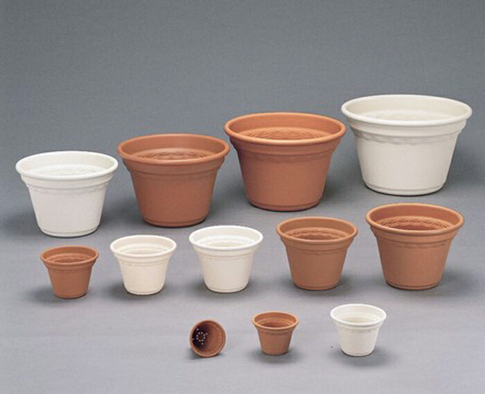 アイリスオーヤマ コルティポット (テラコッタブラウン) 12号 ガーデン ガーデニング 園芸 園芸用品 鉢 プランター プラスチック製 シンプル 観葉植物 【返品・キャンセル不可】 150670