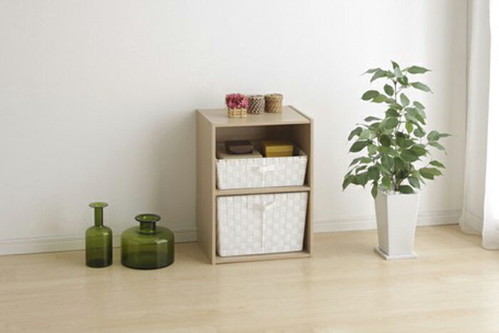 アイリスオーヤマ　カラーバスケット　深型　CBK-38D　ホワイト　1セット(10点)　【返品・キャンセル不..