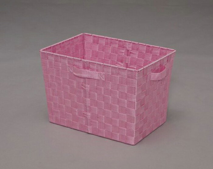 アイリスオーヤマ　カラーバスケット　深型　CBK-38D　ピンク　1セット(10点)　【返品・キャンセル不可..