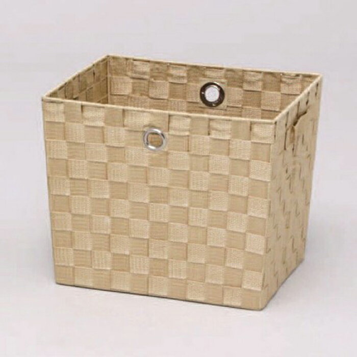 アイリスオーヤマ　カラーバスケット　CBK-31D　ベージュ　1セット(10点)　【返品・キャンセル不可】　..