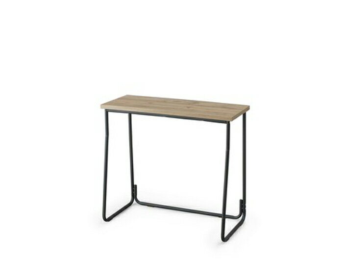 アイリスオーヤマ　アイアンウッドデスク　家具　収納　【返品・キャンセル不可】283175