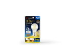 アイリスオーヤマ　ミニクリプトン球　E17　40W相当　昼白色　LED電球　【返品・キャンセル不可】521529