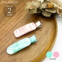 【期間限定20%OFF&2点購入で500円OFF】ヘアピン 前髪クリップ 小さめ ブルー ピンク リボン チェック柄 マーブル レディース ガーリー 大人可愛い...