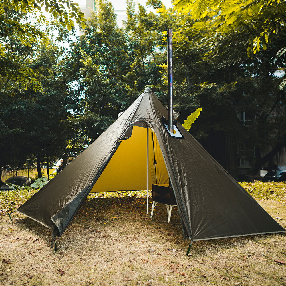 送料無料 OneTigris Black Orca 煙突テント専用ガード 軽量テント 2人用 簡単設営 防水 キャンプ用 (煙突穴にガード)通販格安セール情報 楽天 通販