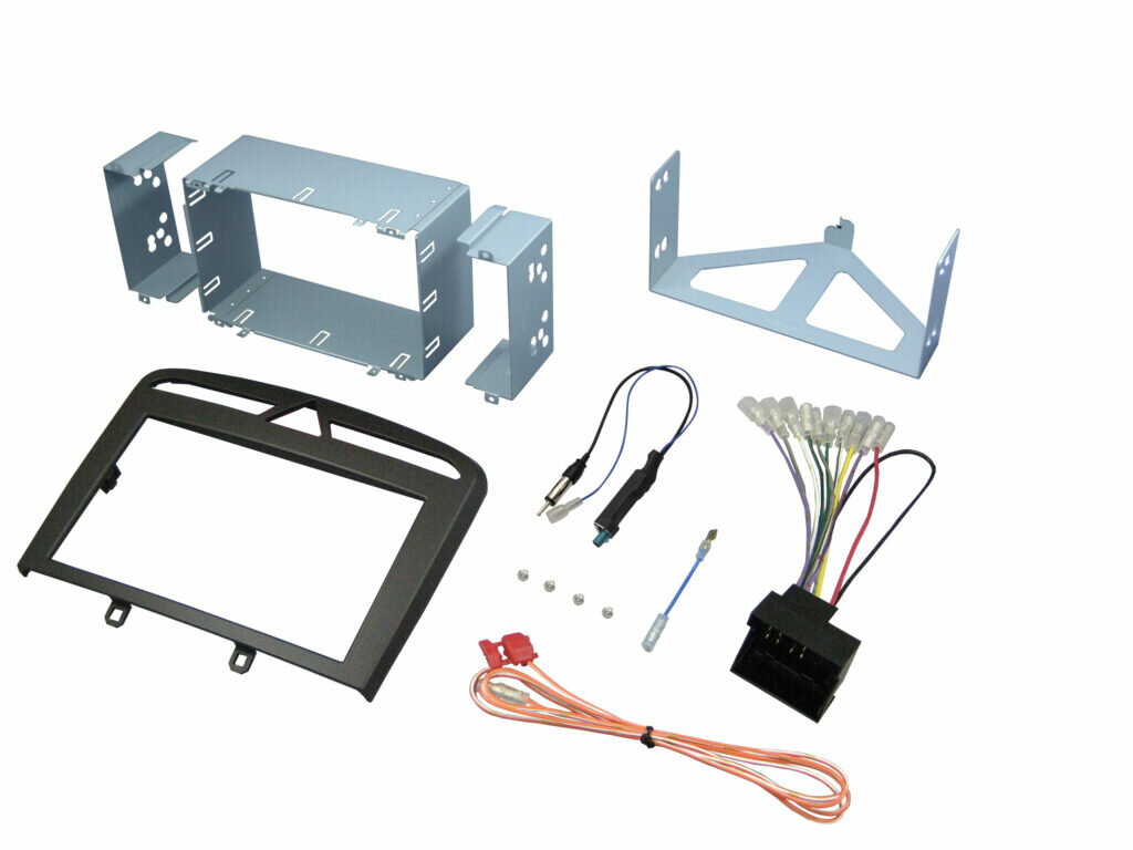 カナテクス/KANATECHS プジョー308/RCZ カーナビ取付キット(GE-PE203）ブラックパネル仕様