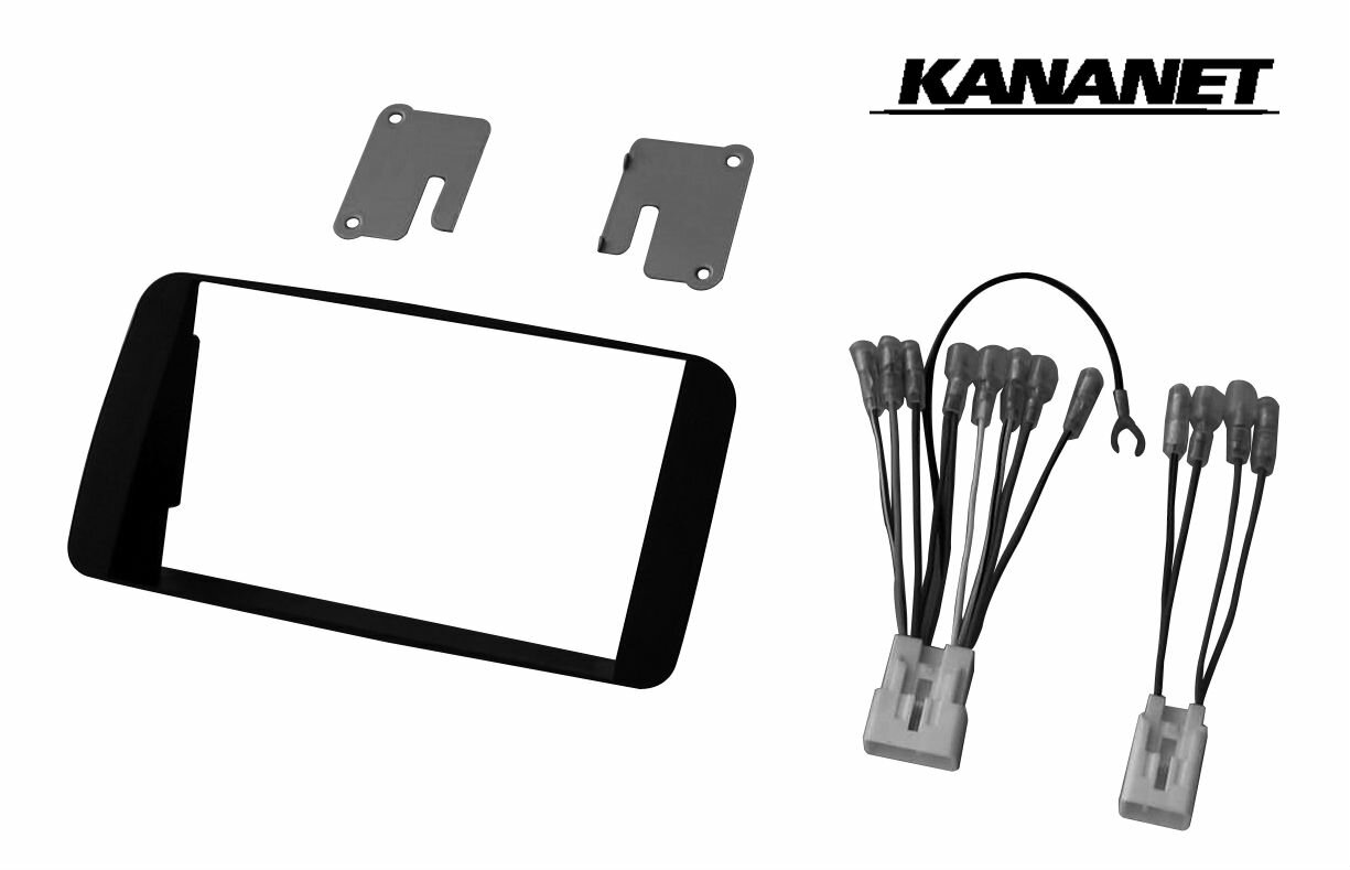 カナネット/KANANET UA-D46D ダイハツ ミラアヴィ(異形用) カーAV取付キット