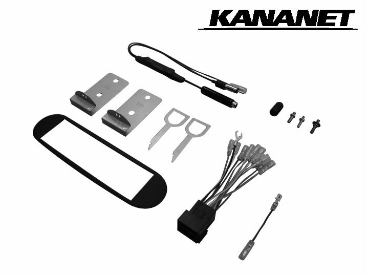 カナネット/KANANET UA-G95D VW ニュービートル用 カーAV取付キット