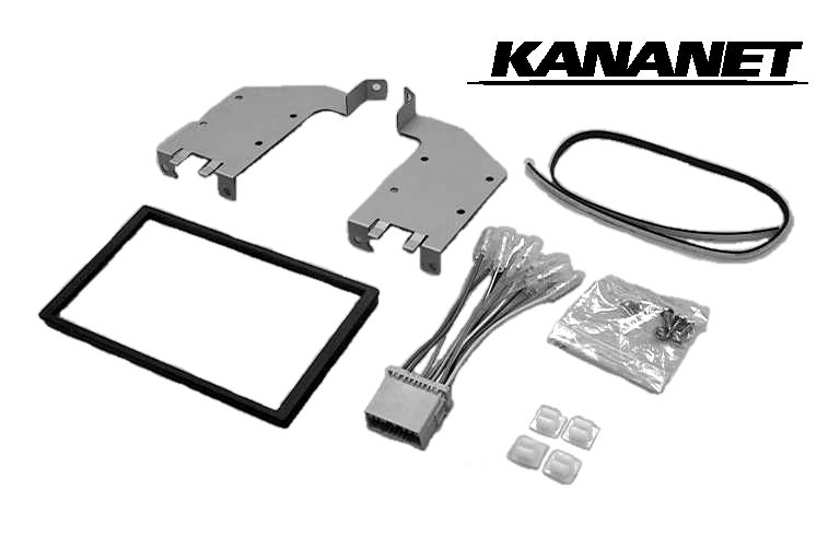 カナネット/KANANET UA-H61D ホンダ ライフ/ライフダンク用 カーAV取付キット