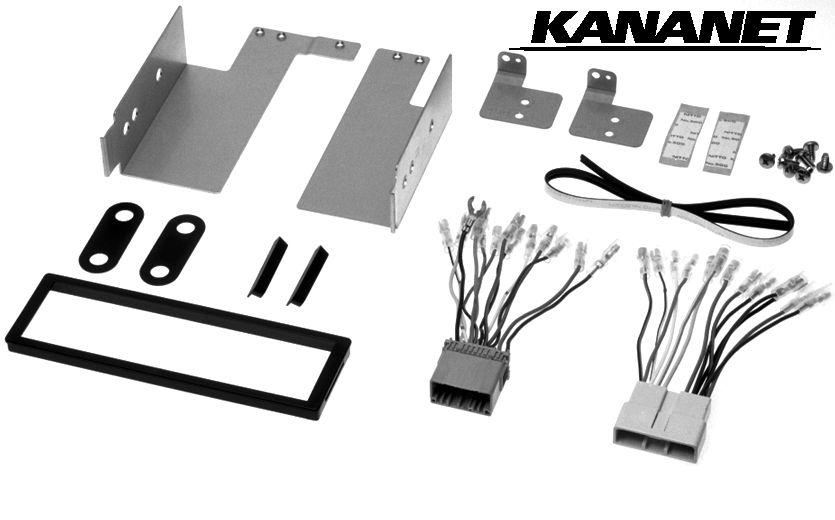 カナネット/KANANET UA-H66DC ホンダ車汎用 1DINカーAV取付キット