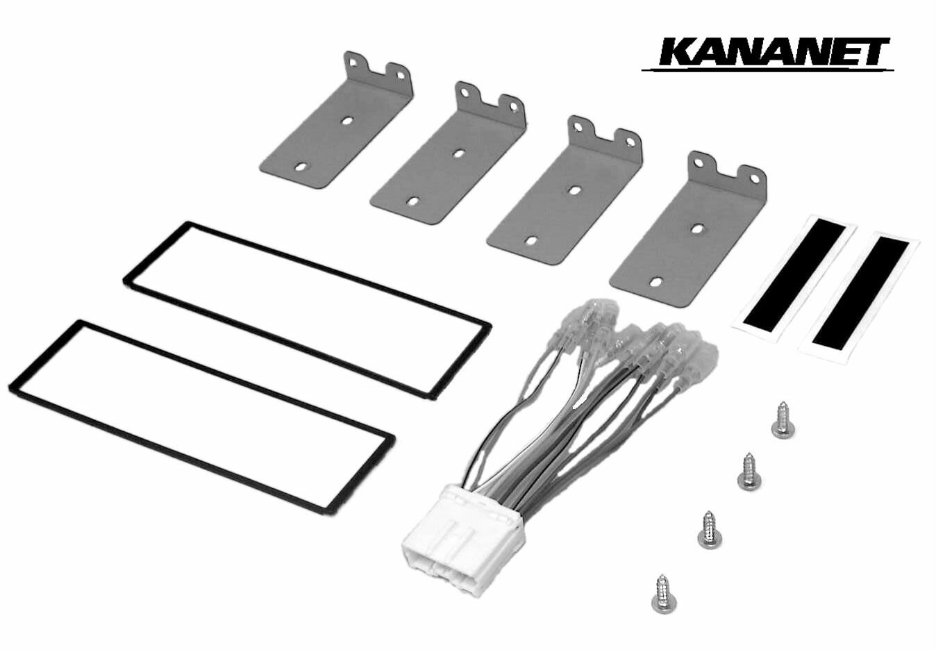 カナネット/KANANET UA-M33D 三菱 タウンボックス/ミニキャブ用 カーAV取付キット