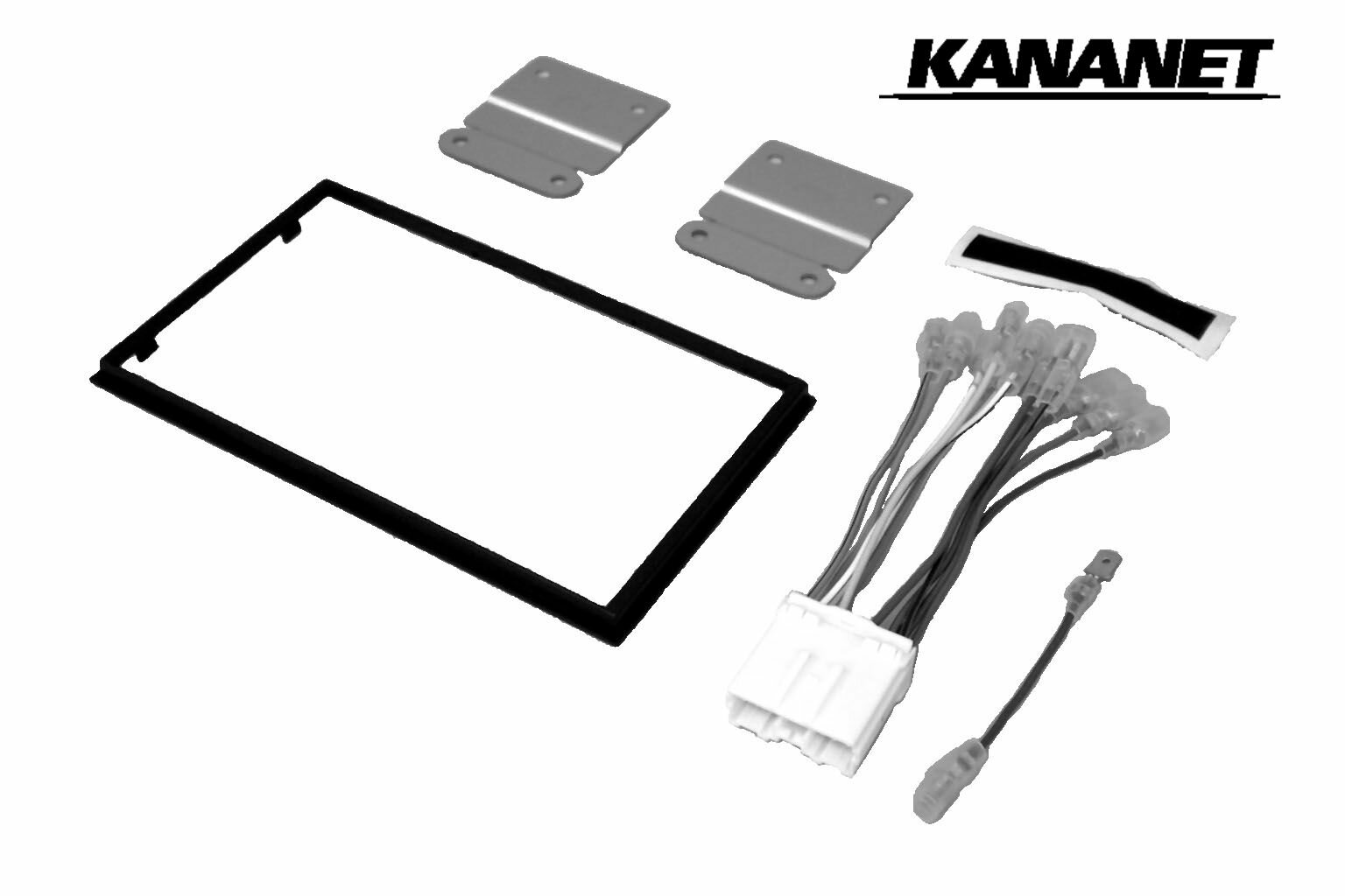 カナネット/KANANET UA-M34D三菱パジェロ/ディオン用 カーAV取付キット