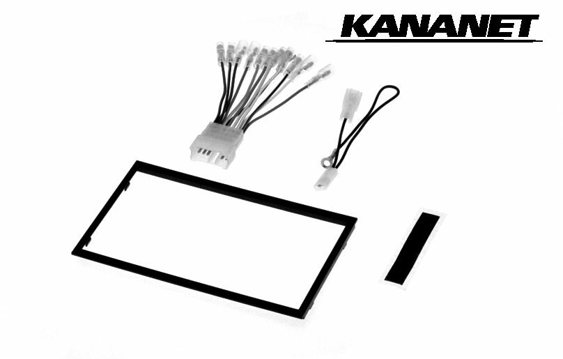 カナネット/KANANET UA-S20FP スズキ車汎用(2DIN) カーAV取付キット