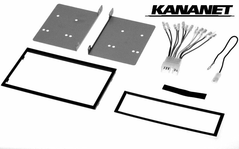 カナネット/KANANET UA-S65D スズキ Kei用 カーAV取付キット