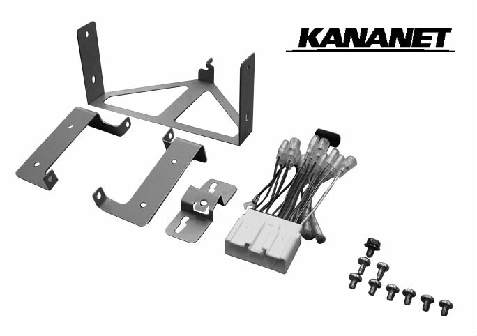 カナネット/KANANET UA-T46D マツダ デミオ用 カーAV取付キット