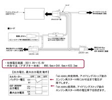 カナテクス/KANATECHSアイドリングストップ対策アダプターGE-X009