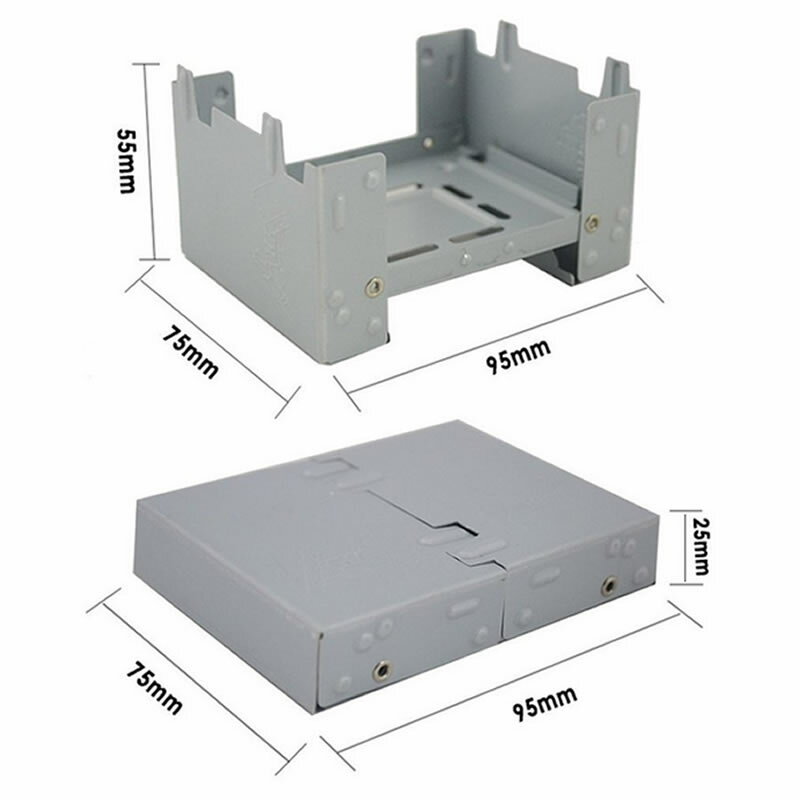 ポケットストーブ 固形燃料ストーブ 折りたたみ式 ポケットコンロ コンパクト 固形燃料 ソロキャンプ 登山 湯沸かし ミニコンロ コンロ キャンプ アウトドア 防災グッズ 小型ストーブ