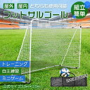 フットサルゴール 公式サイズ 屋外 屋内 両用 3.0m×2.0m サッカー シュート練習 フリスビー フライングディスク トレーニング 自主練習 ミニゲーム ...