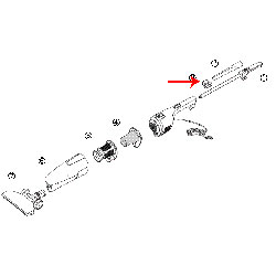 【あす楽関東_対応】ツインバードTC-E123-30 798131 スキマノズルホルダーツインバード TC-E123 サイクロン スティック型クリーナー用 スキマノズルホルダー パーツ[5000000005680]