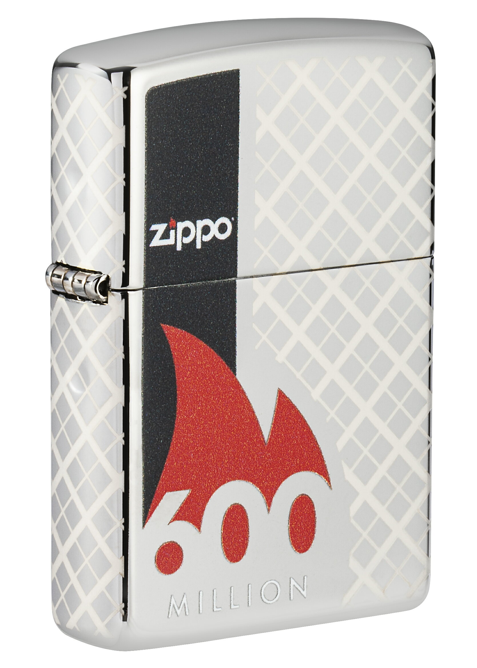 Zippo(ジッポ）ライター#49272 総生産数6億個記念ライター　クロームポリッシュ